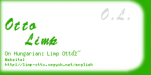 otto limp business card